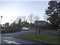 Roundabout on Codicote Road, Wheathampstead