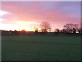 Sunset near Edderthorpe