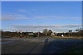 Woolsthorpe Lane crossing the A52