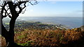 View over Llanfairfechan & Lavan Sands seen from Coast path, E of village