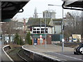 ST5716 : Yeovil Pen Mill Station and signal box by Chris Allen