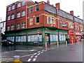 Vacant corner shop in Newport city centre