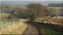 SP0730 : On Cotswold Way - Campden Lane leading towards Stumps Cross by Colin Park
