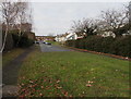 Blocked off side arm of Charford Road, Bromsgrove