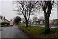 Residential road in Mountblow, Clydebank