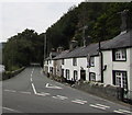 Southeast end/start of the A493 north of Machynlleth