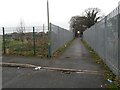 West Southbourne: footpath I03 from Lingdale Road