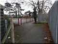 West Southbourne: double bend and playpark on footpath I03