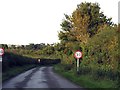 Road into Brightwell Upperton