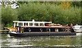 Narrowboat on the River Thames