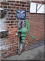 Old Hand Pump on Wymondham Station platform