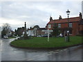 Cross and village green, Lund