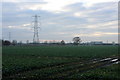 Pylons Crossing Moor Monkton Moor