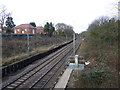 Railway line at Palmers Green