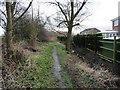 Public footpath on the northern edge of Great Houghton