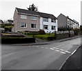 Houses on the north side of Llanfach Road, Llanfach, Abercarn