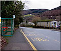 Library bus stop and shelter, Abercarn