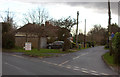 Junction of Ironwell Lane and Rectory Road, Hawkwell