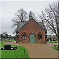 The cemetery chapel at Swaffham cemetery