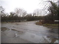 Croydonbarn Lane at the junction of Church Road