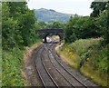 The Hope Valley Line near Chinley