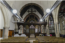 SK9771 : Interior, St Peter in Eastgate, Lincoln by Julian P Guffogg