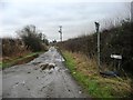 The original Mill Lane, near Rawcliffe