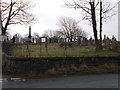 SD9743 : St Andrew's Cemetery - viewed from Colne Road by Betty Longbottom