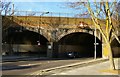 TQ3185 : Railway bridge over Hornsey Road by Christopher Hilton