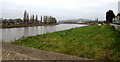 Upstream along the River Usk, Newport