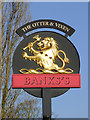 The Otter and Vixen sign, Old Fallings, Wolverhampton