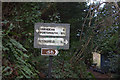 Direction sign on the Petersfield Road