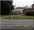 B4008 direction signs facing Green Lane, Hardwicke