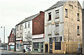 Derelict buildings, York Road, Belfast (January 2017)