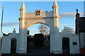 Entrance to Ayr Cemetery