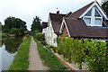 House along the Grand Union Canal towpath