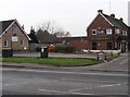 Two telecoms cabinets alongside the B4008 Bristol Road, Quedgeley