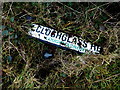 H5775 : Damaged road sign, Cloghglass Road by Kenneth  Allen