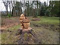 Chainsaw art in Balloch Park