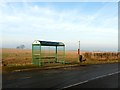 Bus stop and shelter on Roxby Road