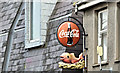 J4569 : Coca-Cola and chip shop signs, Comber (January 2017) by Albert Bridge