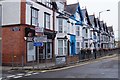 Houses along Alexandra Road