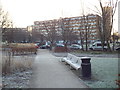 TQ3377 : Frosty morning in Burgess Park by Malc McDonald