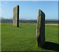 HY3012 : Stones of Stenness and distant Hoy by Rob Farrow
