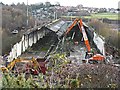 Upperby carriage sheds - demolition in progress