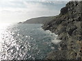 Cliffs at Zawn Gamper