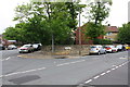 Junctions of Church Lane with Harrogate Road and Montreal Avenue