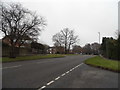 Harwood Road at the corner of Bunting Close