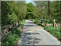 Bridge on drive from Home Farm, Baynard