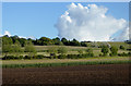 SJ5344 : Cheshire Farmland near Wirswall by Roger  D Kidd